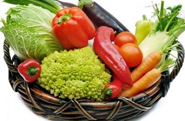 List of vegetables to increase potency
