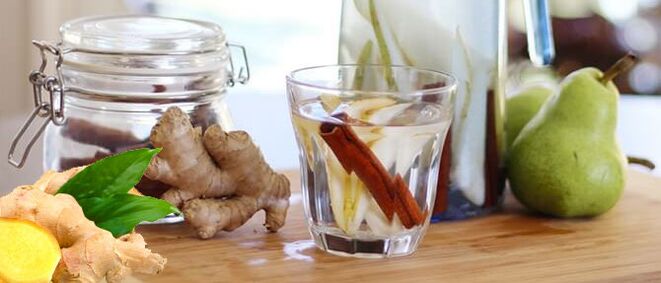 Ginger tincture of vodka